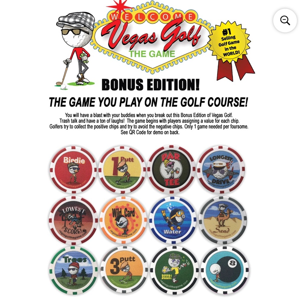 Vegas Golf The Game Set